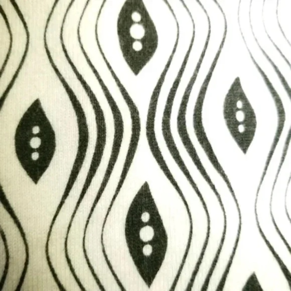 { ❤️ $5} Mod 60s Abstract Pattern Stretch Tank - Picture 5 of 8